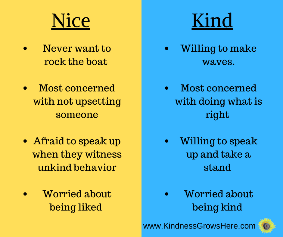 How to be nice to people you don t like What Does It Really Mean To Be Kind Kindness Grows Here